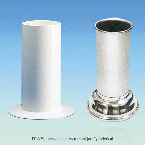 PP & Stainless-steel Instrument Jar-Cylinderical,Medical Task, Φ55~89mm ...