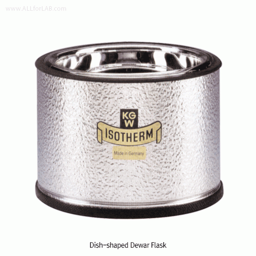 KGW® 80~5,800㎖ Dish-shaped Dewar Flask, for Magnetic Stirring, 라운드 플라스크형 자석교반용 드와 플라스크