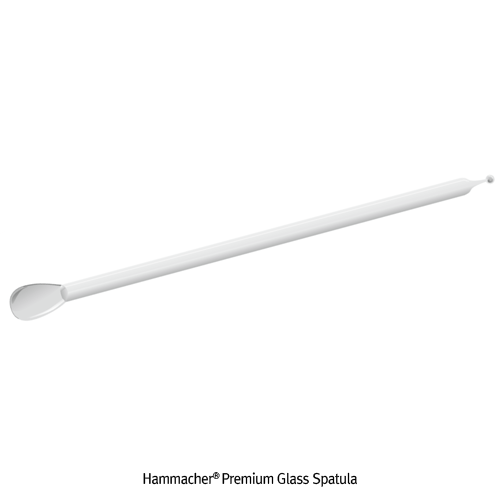 Hammacher® Premium Glass Spatula, L100mm For Mixing·Ceramic Work, 프리미엄 글라스 스패츌러, 독일제