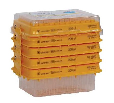 Sarstedt Pipette tip Stack Pack, 5x96EA/Stack Pack, 4Stack Pack/cs